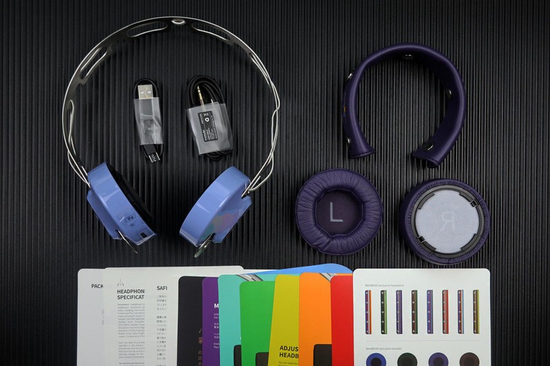 模块化耳机潮我看——魔尼悉比 Rainbow头戴式耳机体验