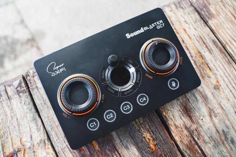 游戏工作一手掌控：创新Sound Blaster GC7外置声卡