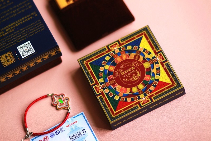 送给家人一份转运好礼 布达拉宫锦色芳华璀璨银手链