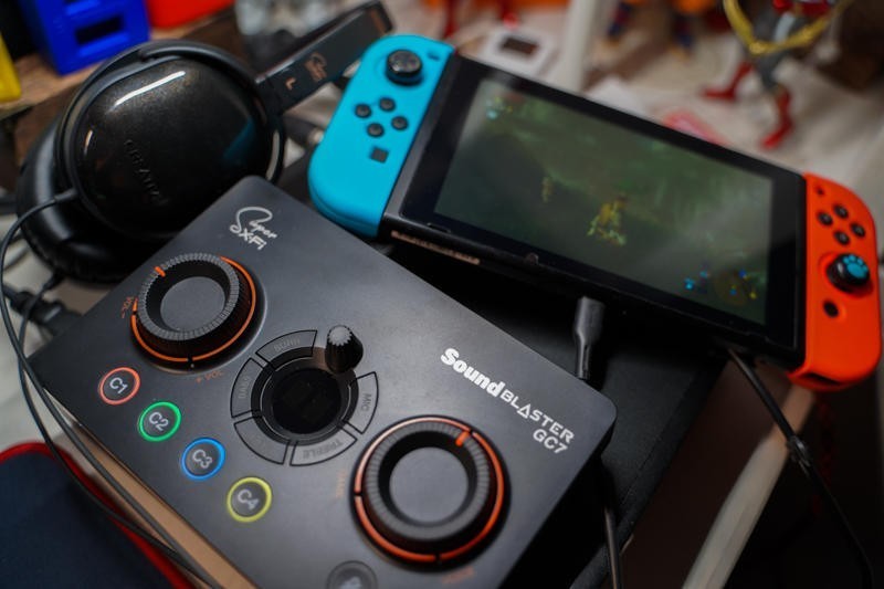 游戏工作一手掌控：创新Sound Blaster GC7外置声卡