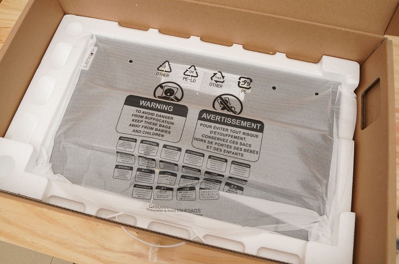 联想ThinkVision23.8英寸 商务办公显示器E24q开箱