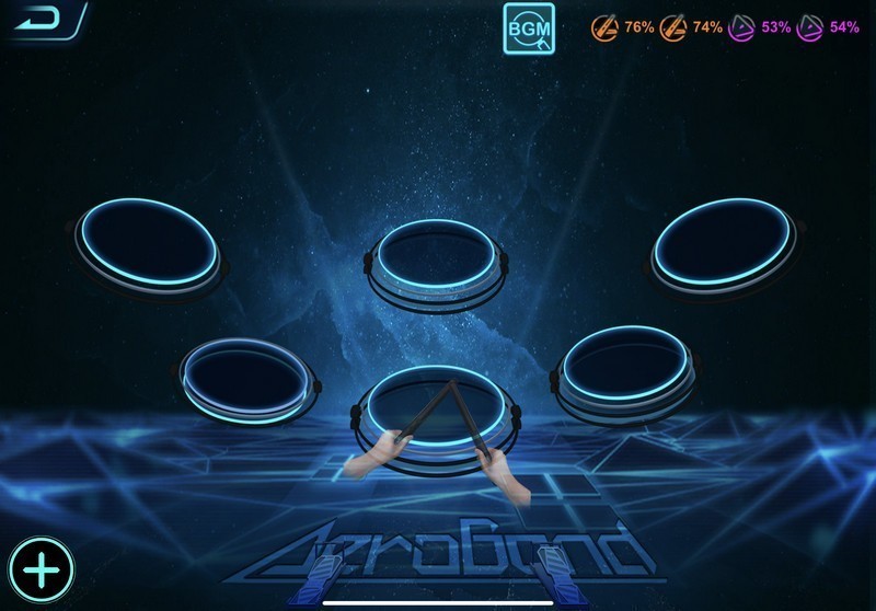 玩游戏学架子鼓——AEROBAND空气体感架子鼓