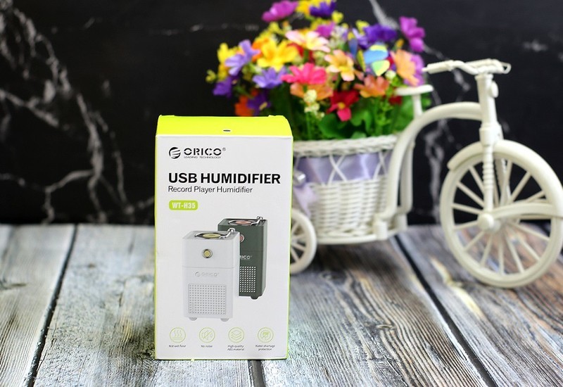 超酷炫的桌面加湿器，奥睿科唱片机好看又好用