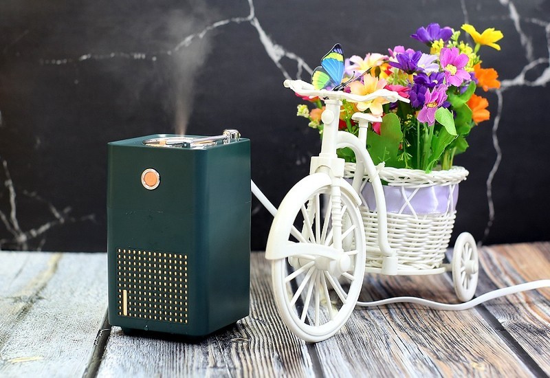 超酷炫的桌面加湿器，奥睿科唱片机好看又好用