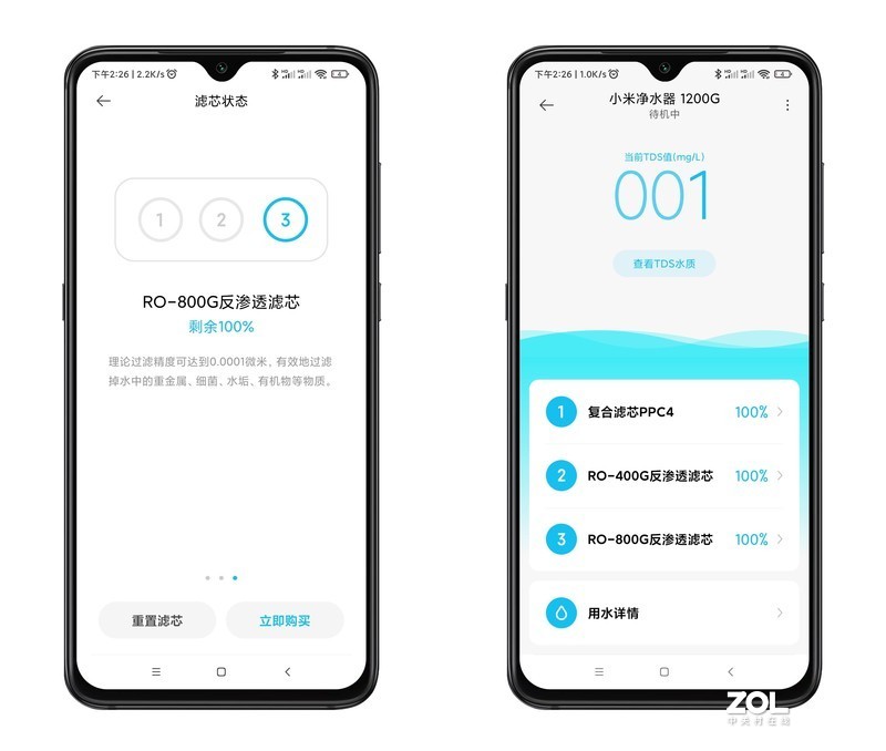 大流量低噪音，超高纯废比：小米净水器1200G体验
