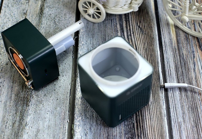 超酷炫的桌面加湿器，奥睿科唱片机好看又好用