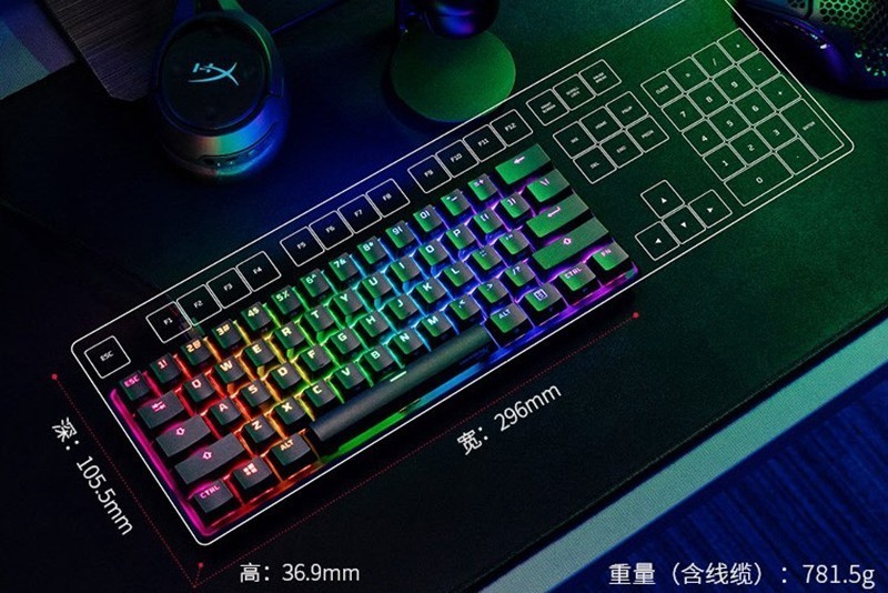 61键比104键还贵，贵在哪里？HyperX起源60开箱简评