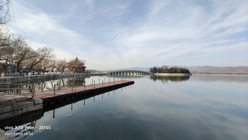 冬日里的颐和园