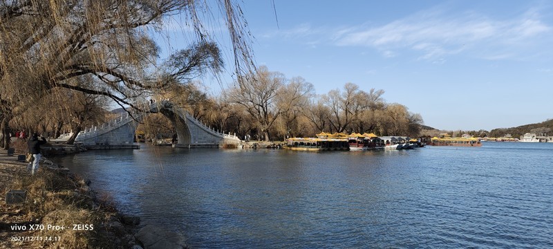 冬日里的颐和园