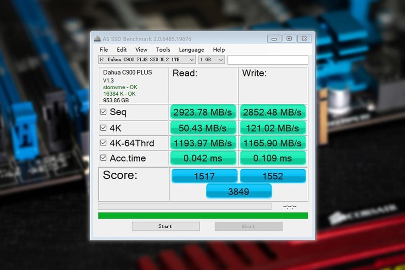 3400MB/s，十年质保只换不修，大华C900 PLUS 1TB固态硬盘实测