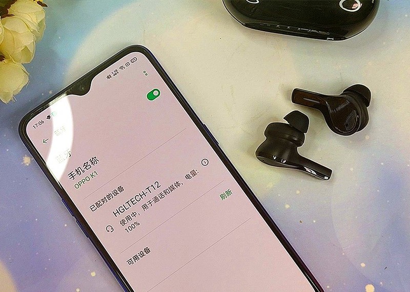佩戴舒适，音乐随行，HGL TECH T12 真无线蓝牙耳机