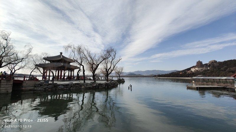 冬日里的颐和园