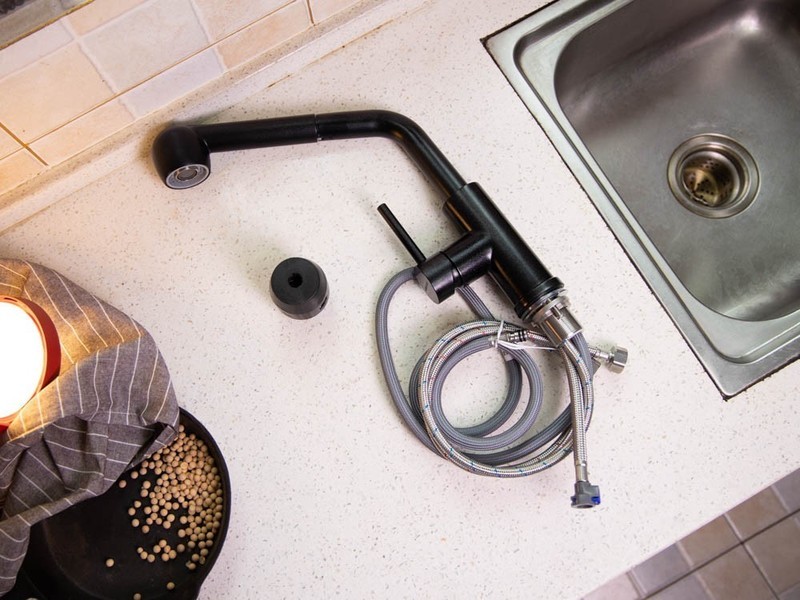 双模出水，复古造型，厨房水龙头应该选这款