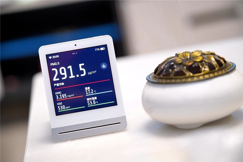 兼顾颜值和性能，测试数据准确，这款青萍空气检测仪值得拥有！