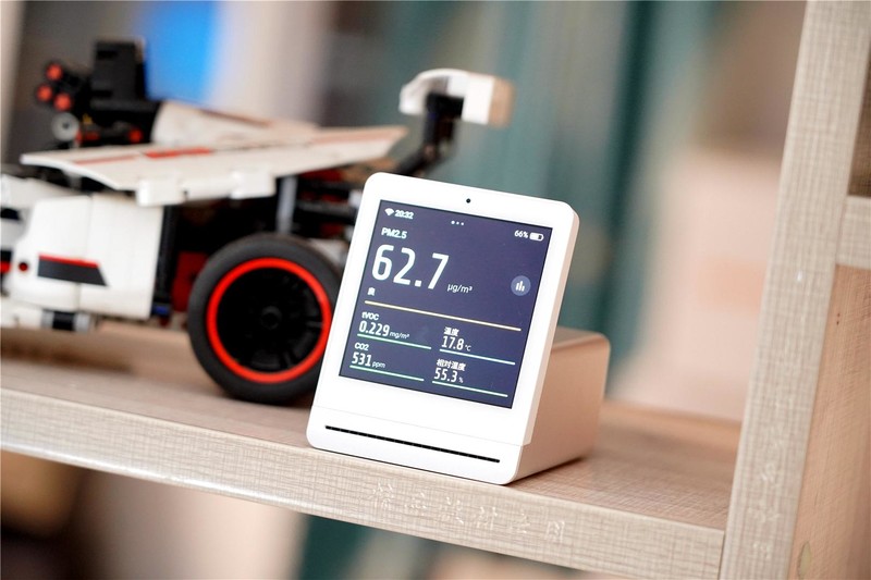 兼顾颜值和性能，测试数据准确，这款青萍空气检测仪值得拥有！