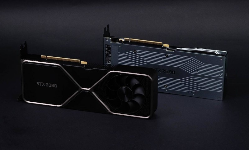 公版RTX 3080装机作业，RTX 2080Ti FE/RTX 3080 FE对比测试
