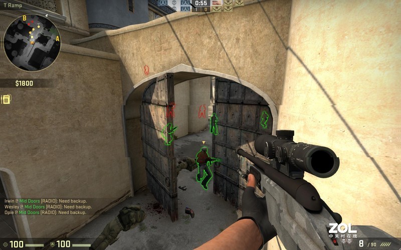 洞察全场，秋毫无遗，2K 165Hz HDR DAS LG 27GP83B电竞显示器让你先发制人