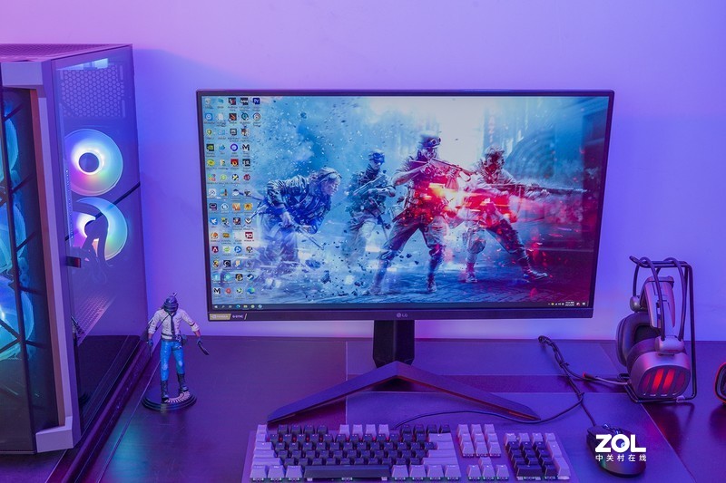 洞察全场，秋毫无遗，2K 165Hz HDR DAS LG 27GP83B电竞显示器让你先发制人