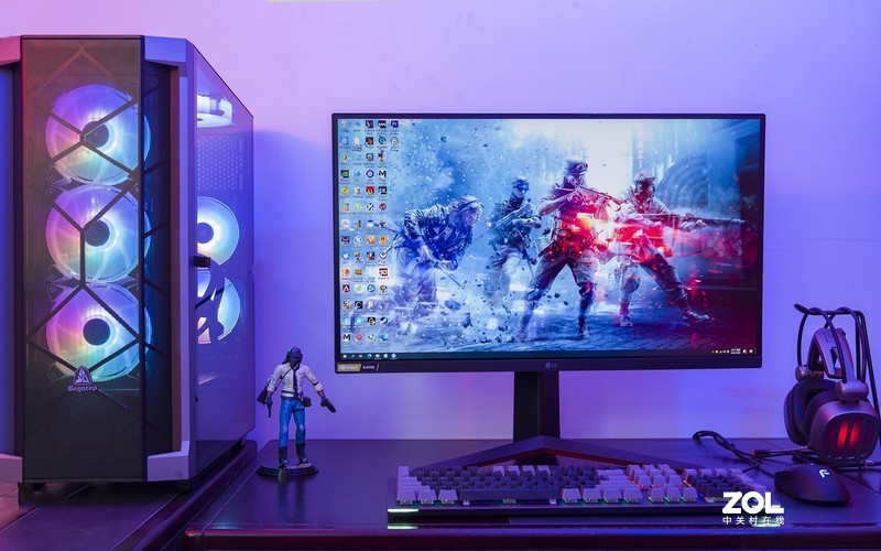 洞察全场，秋毫无遗，2K 165Hz HDR DAS LG 27GP83B电竞显示器让你先发制人