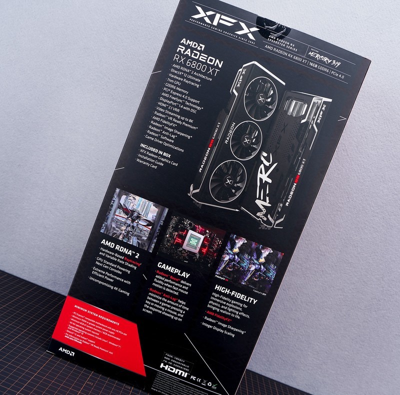 非公版更强 讯景XFX RX6800 XT海外版显卡评测