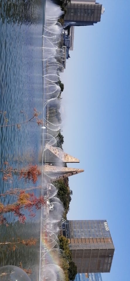 萝岗科学城广场逛逛