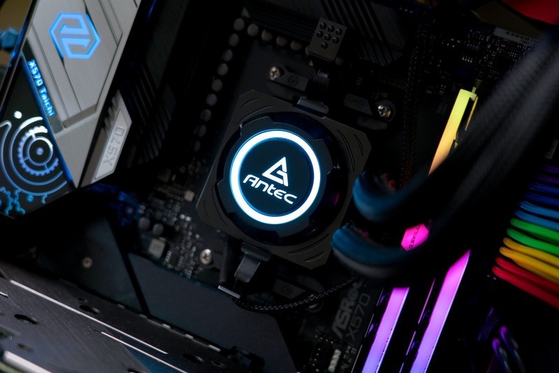 可压8核心处理器？安钛克 K240散热器测试