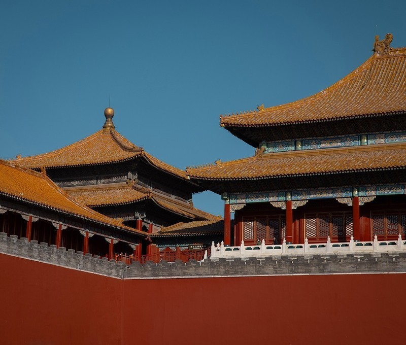 多年未到故宫，红墙依旧，魅影疏闲，疫情不减金碧辉煌下的神秘。