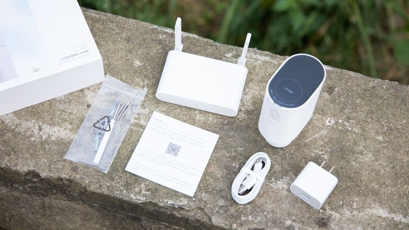 带电池的户外摄像机，小米这款室外摄像机没插座也能用