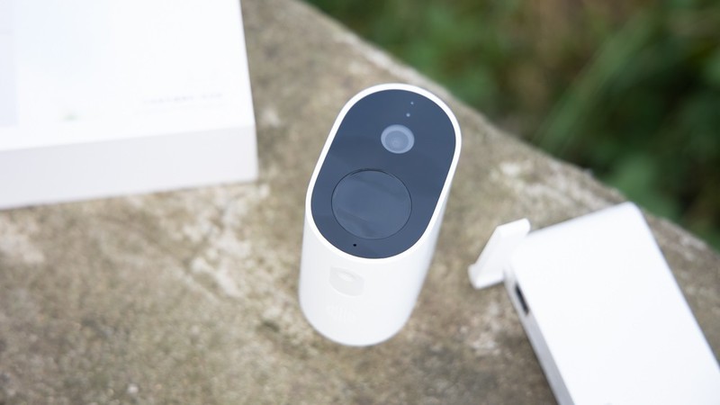 带电池的户外摄像机，小米这款室外摄像机没插座也能用