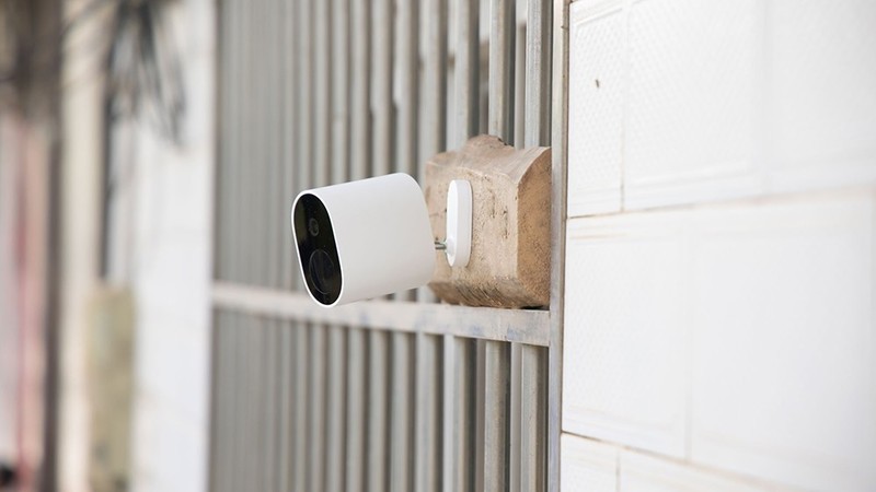 带电池的户外摄像机，小米这款室外摄像机没插座也能用