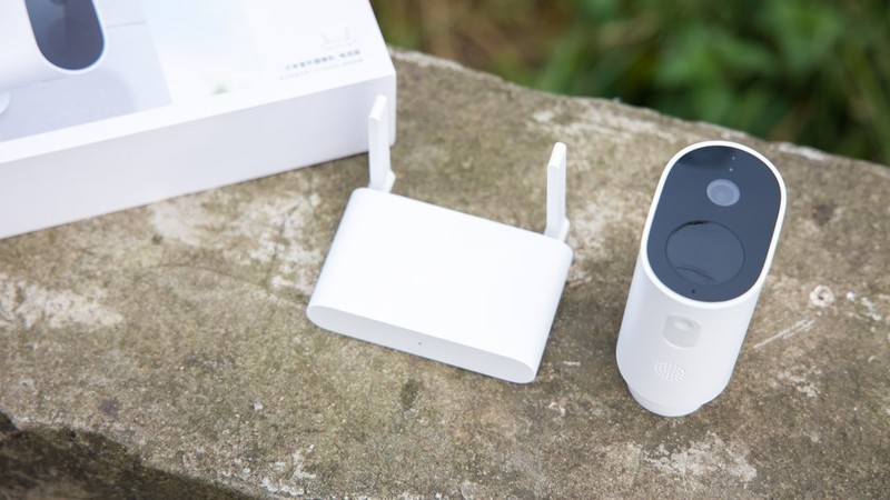 带电池的户外摄像机，小米这款室外摄像机没插座也能用