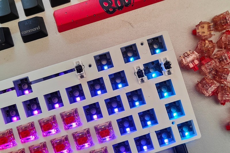 机械键盘也能玩静音，小呆虫Lite Gasket 轻弹版拆解