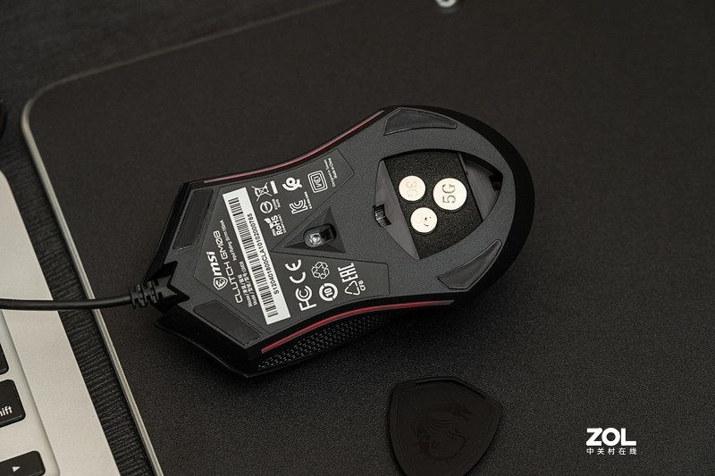 百元游戏鼠标，4200DPI带配重系统，微星CLUTCH GM08上手体验