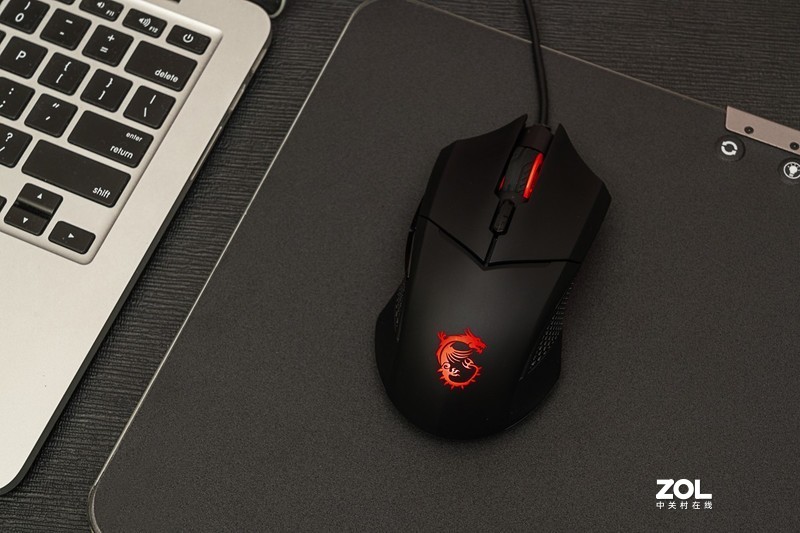 百元游戏鼠标，4200DPI带配重系统，微星CLUTCH GM08上手体验