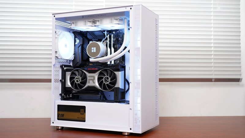 黑白配，酷睿i5 11600K+RX6700 华硕TUF B560重炮手装机配置