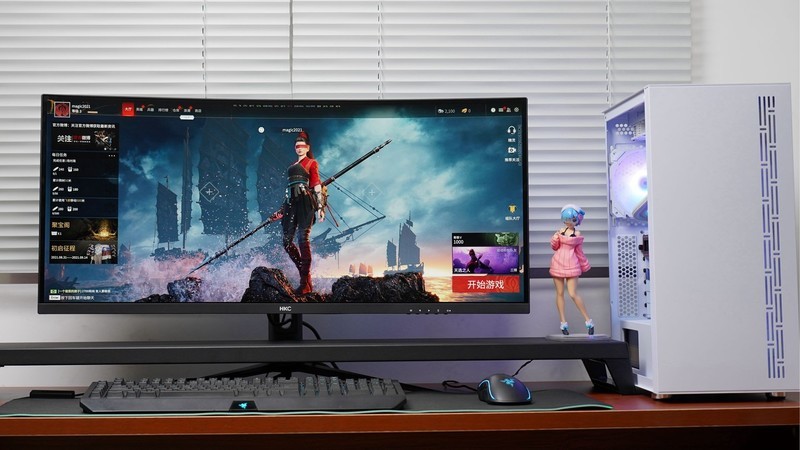 黑白配，酷睿i5 11600K+RX6700 华硕TUF B560重炮手装机配置