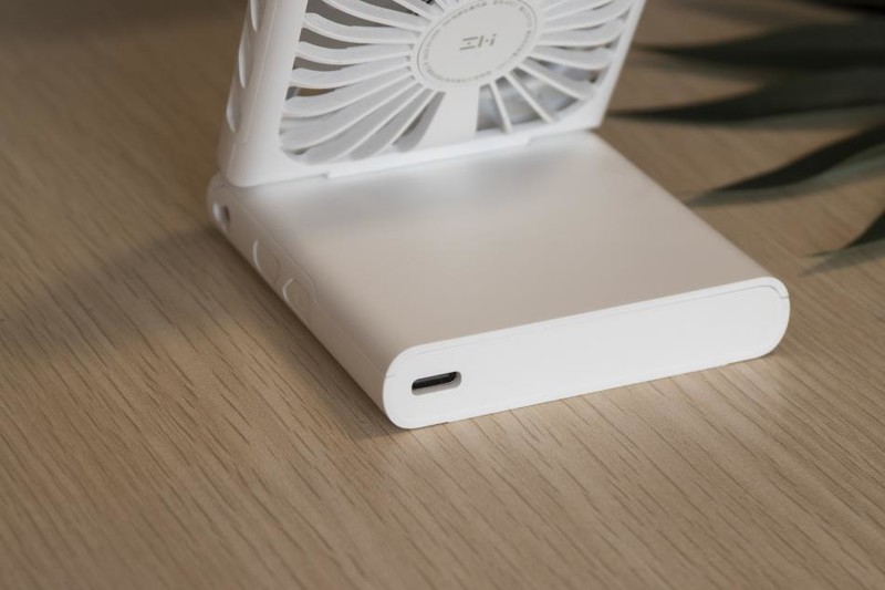 炎炎夏日外出就靠它来续命了--紫米可折叠挂脖风扇