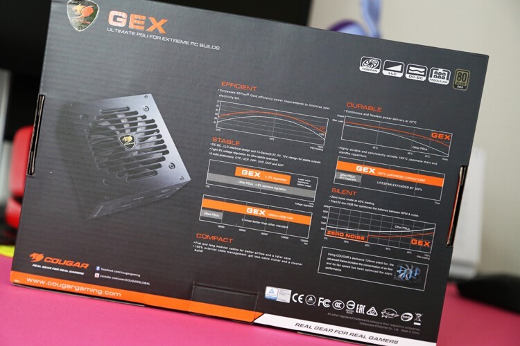 德系全模金牌电源：骨伽GEX850 850W电源开箱