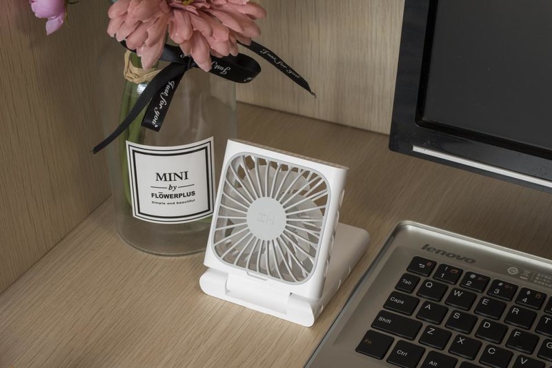 炎炎夏日外出就靠它来续命了--紫米可折叠挂脖风扇