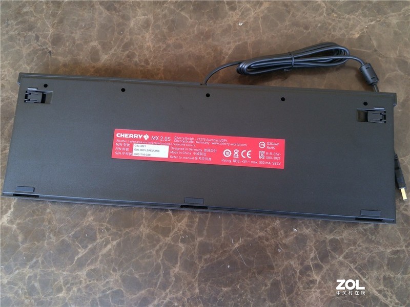 纯正血统 低调奢华——Cherry MX BOARD 2.0S RGB体验