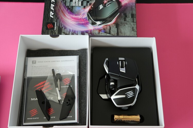 无线战甲：美加狮RAT DWS无线双模游戏鼠标开箱 R.A.T DWS无线鼠标