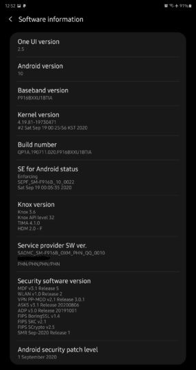 星空体育平台向 Galaxy Z Fold 2 推送 OTA 更新：已支持 eSIM 功能