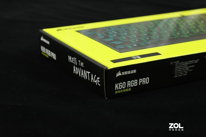 船新轴体，船新体验-海盗船K60 RGB PRO机械键盘开箱分享