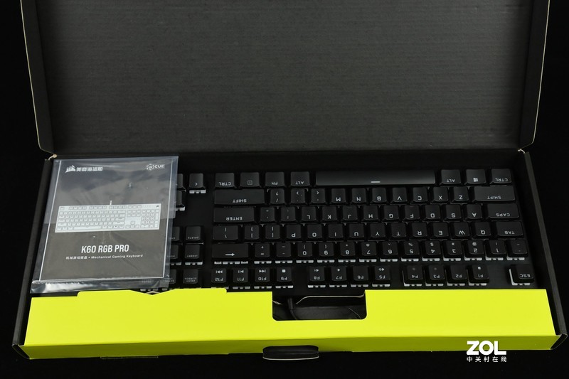 船新轴体，船新体验-海盗船K60 RGB PRO机械键盘开箱分享