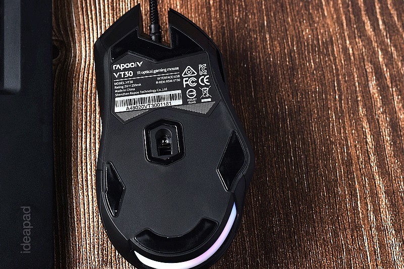 电竞利器助力战场旗开得胜 雷柏VT30幻彩RGB游戏鼠标