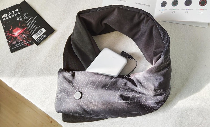 真的可以暖脖吗？fooxmet风谜智能温控发热围巾体验