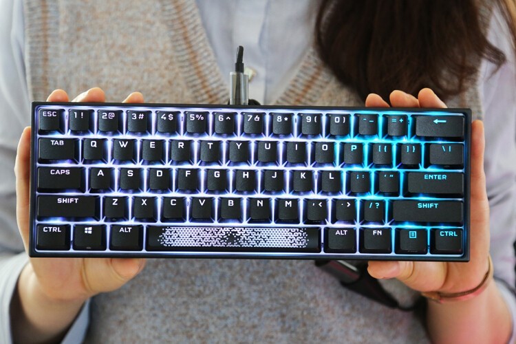 海盗船也Mini：K65 RGB mini 60% 61键机械键盘开箱体验