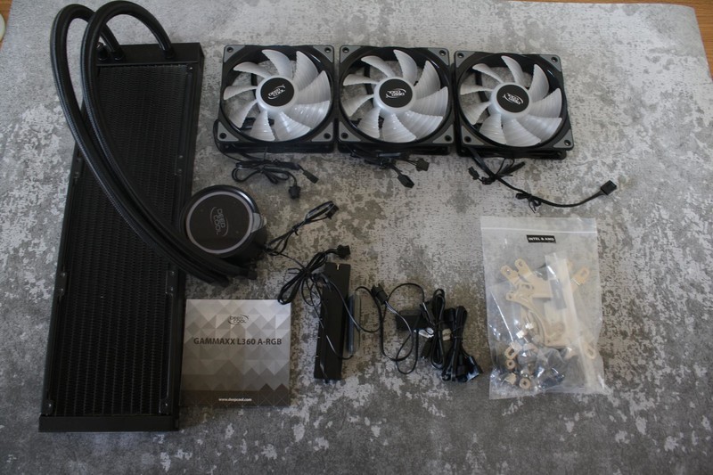 极致水冷光污染初体验-九州风神水元素360评测