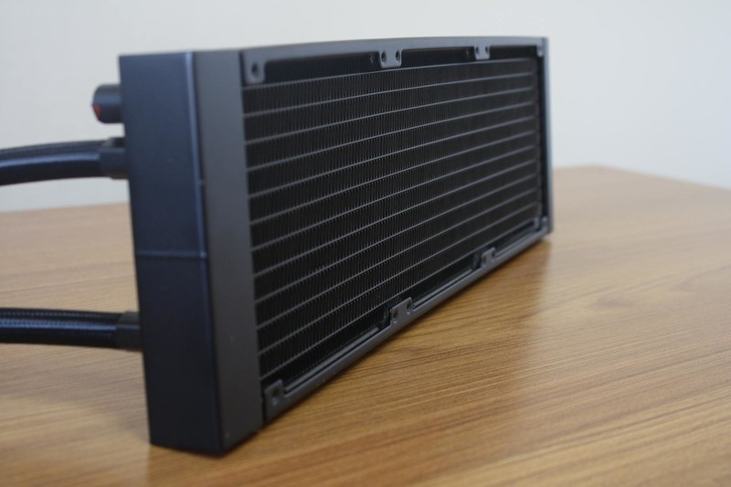 极致水冷光污染初体验-九州风神水元素360评测