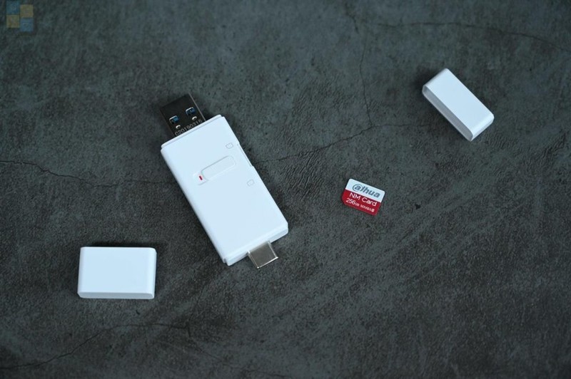 更好用的华为机型扩展卡，速度也挺快，大华NM存储卡上手